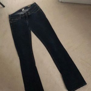 Silver jeans Tuesday 16 1/2 slim bootcut dark blue 28/33